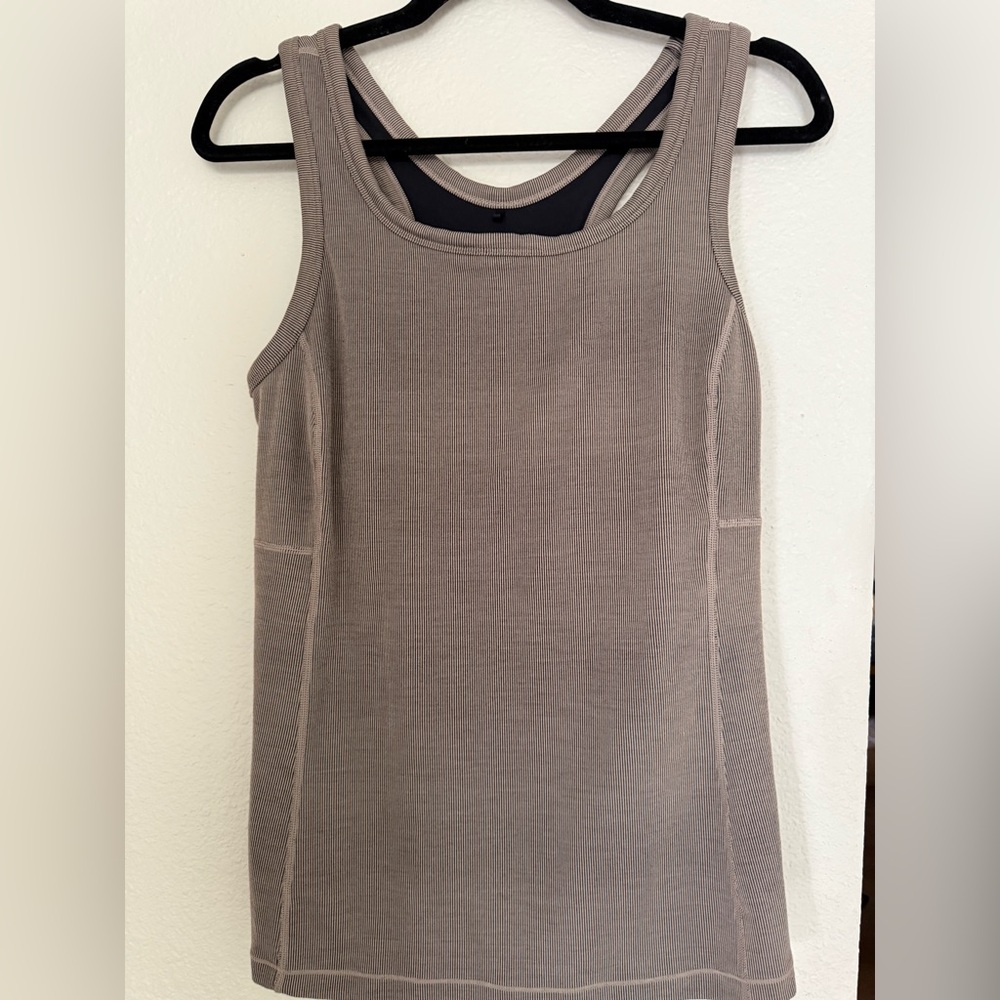 Prana Athletic Tank Top Women’s M Built-In Bra Yoga